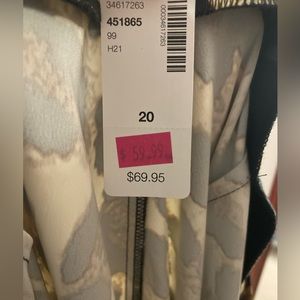 Midi skirt leopard print Additionelle